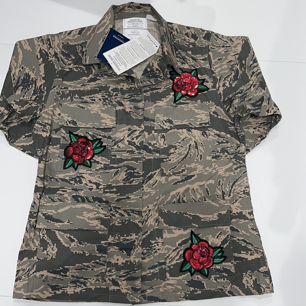 Air Force camouflage jacket Rolling Stones. - Picture 7 of 15